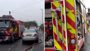 Primary school in Greater Manchester evacuated after nearby ‘gas explosion’