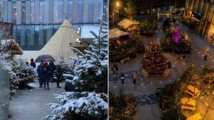 The new FREE Christmas night market with over 40 traders from across our region