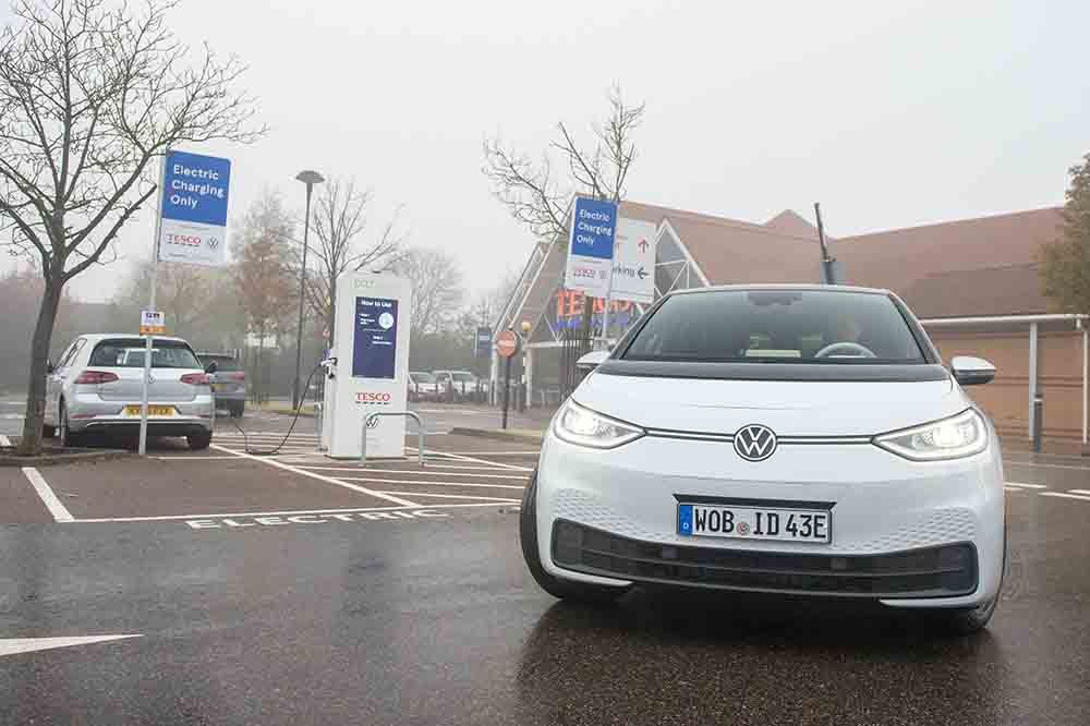 Volkswagen ID.3 driving after charge