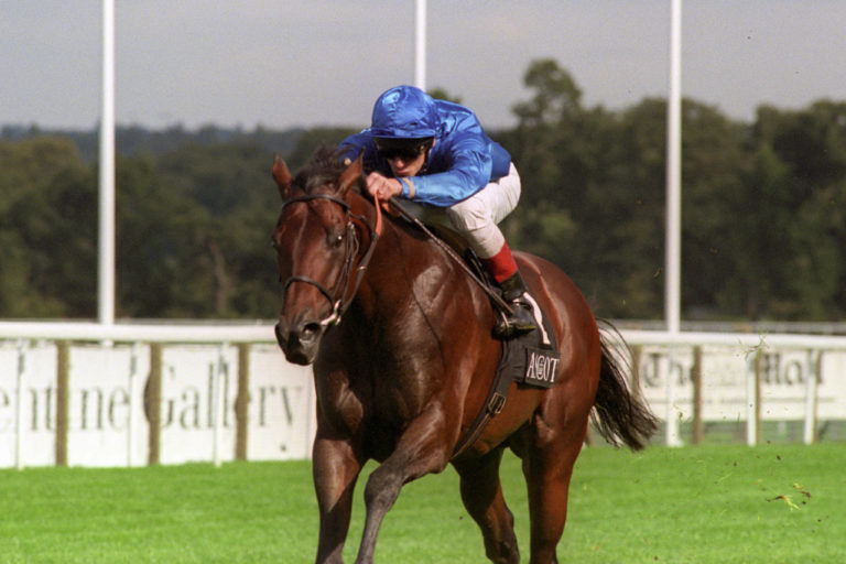 The majestic Dubai Millennium was arguably the best horse Frankie Dettori rode in the Godolphin blue