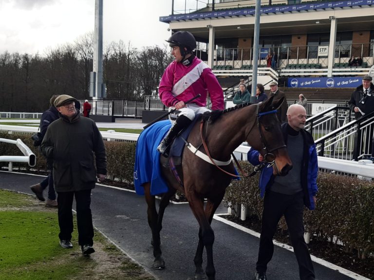 Brian Hughes explains to Donald McCain how Since Day One won