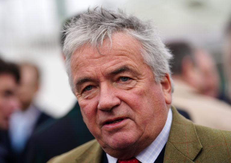 Trainer Nigel Twiston-Davies saddles Idalko Bihoue at Doncaster