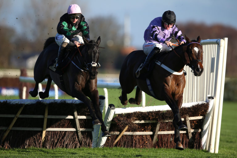 Strong Leader (left) at