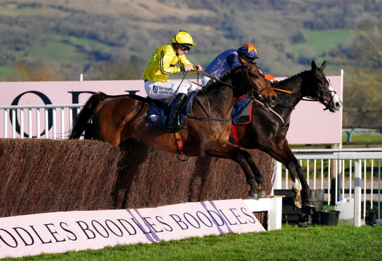 Billaway (left) went from Naas to Cheltenham last year