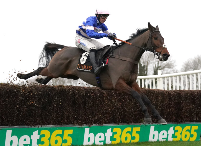 Pic D'orhy winning the Peterborough Chase at Huntingdon