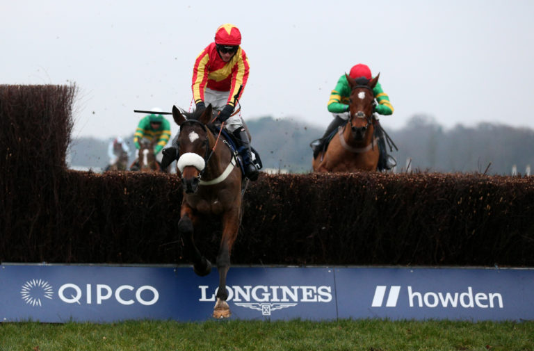 Annsam winning at Ascot