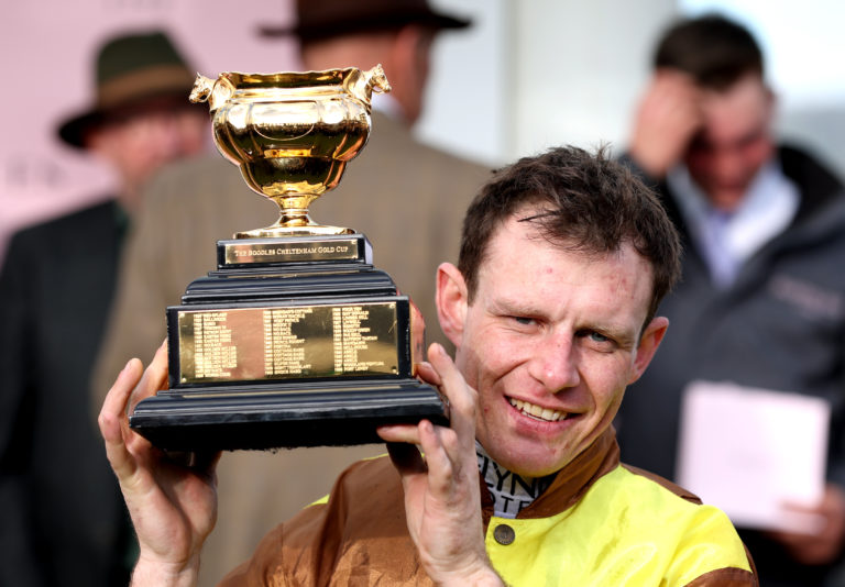 Paul Townend after winning his third Gold Cup