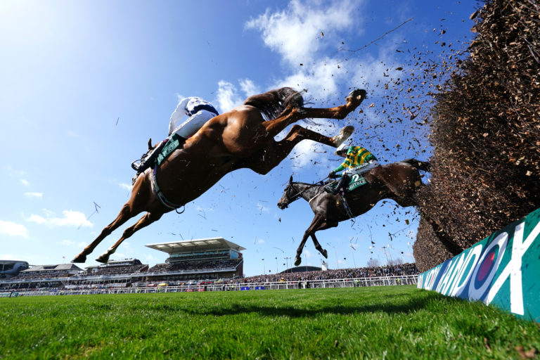 Banbridge in full flight