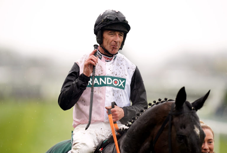 Davy Russell scored Grade One success with Gerri Colombe on Friday
