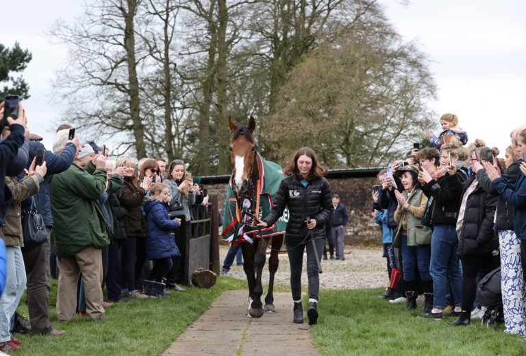 Corach Rambler gets a heroes reception