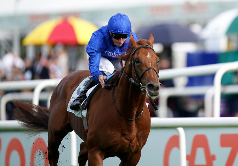 Former St Leger winner Hurricane Lane is a possible for the Dubai Duty Free Finest Surprise Stakes at Newbury