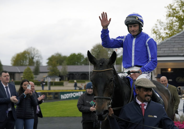 Energumene was the star of the show on day one of the Punchestown Festival