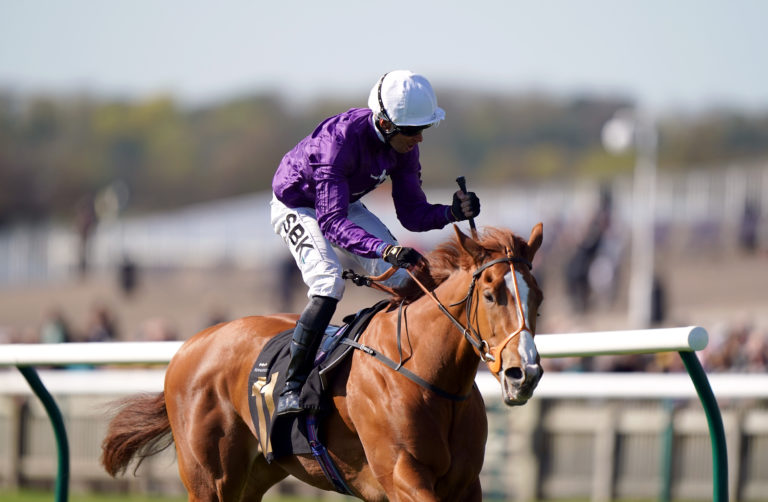 Mammas Girl was an impressive winner of the Nell Gwyn