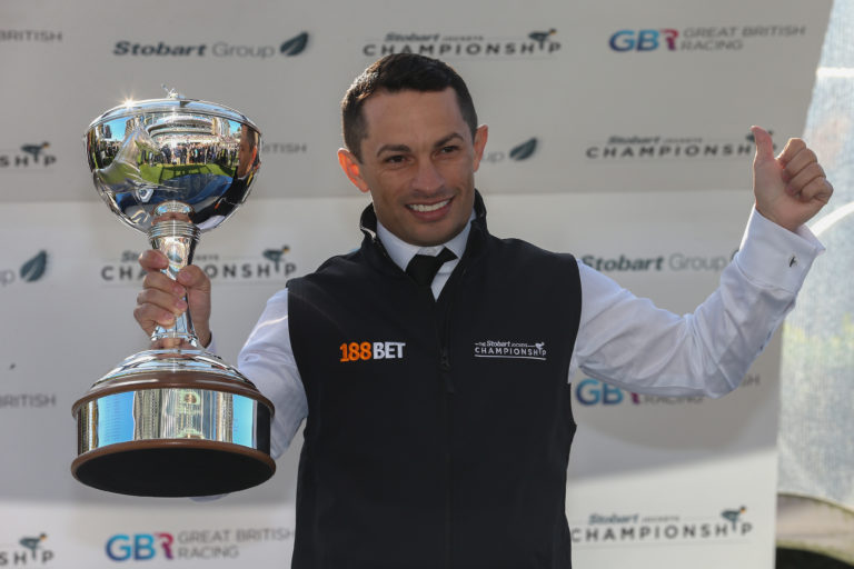 Silvestre De Sousa is a three-times British champion jockey (