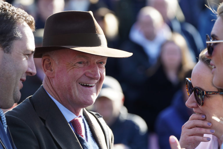 Willie Mullins at Punchestown