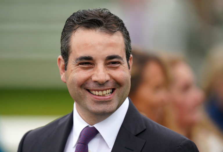 Winning trainer Marco Botti after the Boodles Yorkshire Cup