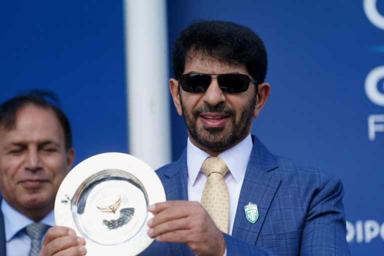Saeed bin Suroor struck Classic gold with Mawj at Newmarket