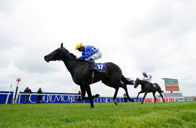 Matilda Picotte winning at the Curragh