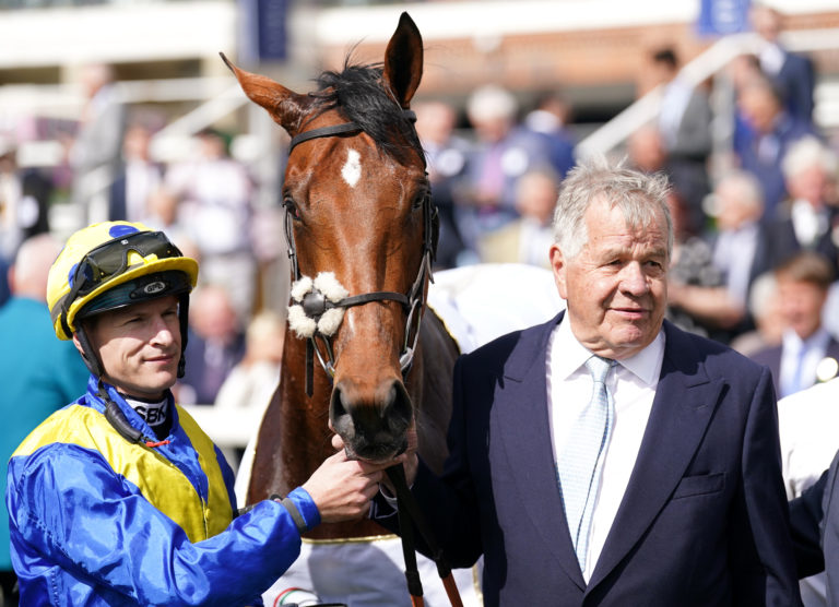 Desert Crown won the Dante before heading to Epsom