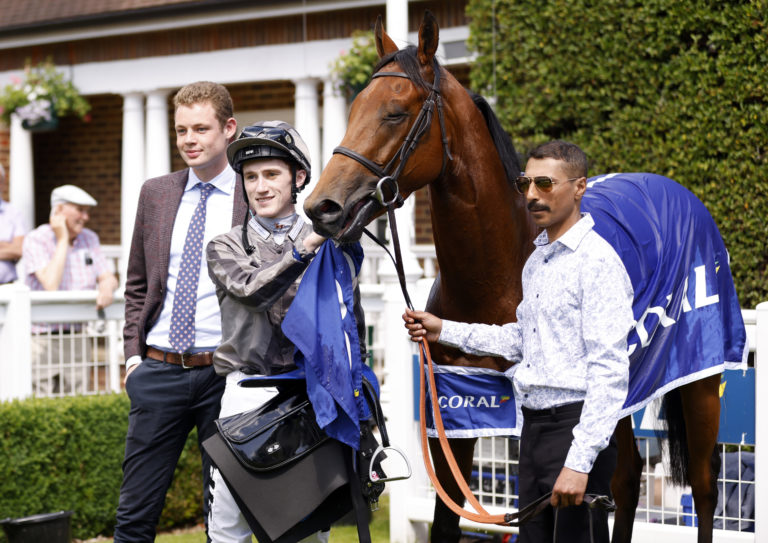 Mitbaahy after winning at Sandown last season