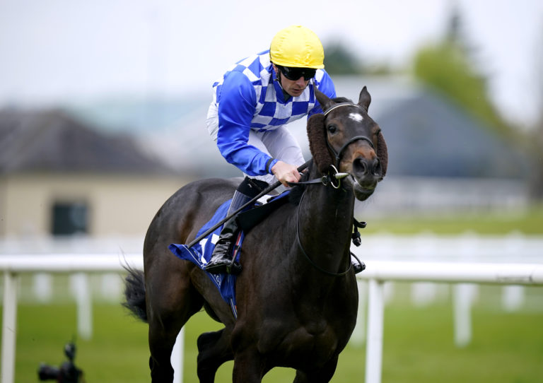 Matilda Picotte winning at the Curragh