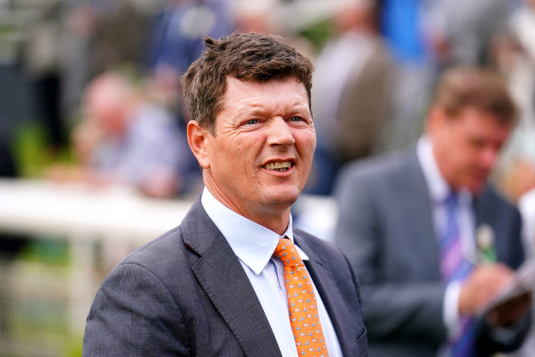 Trainer Andrew Balding is looking to break his Derby duck with The Foxes