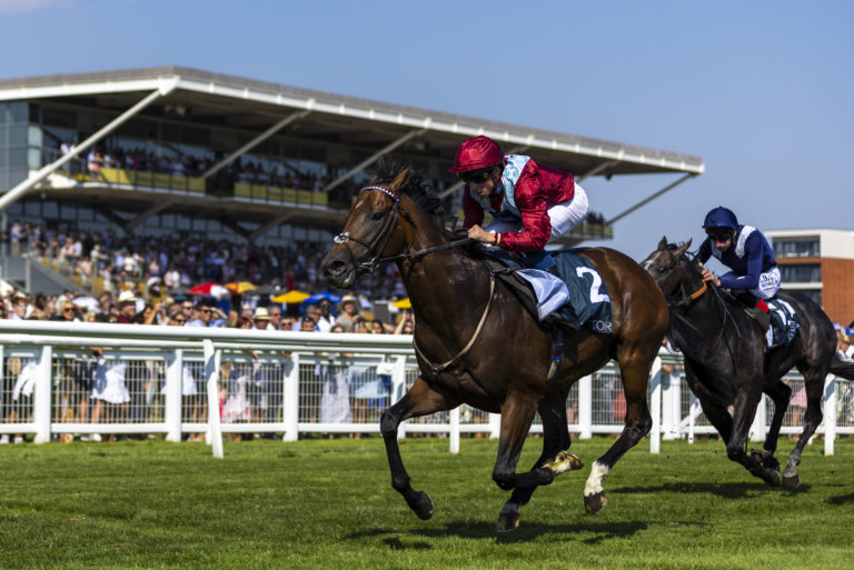 Jumby winning the Hungerford Stakes at Newbury