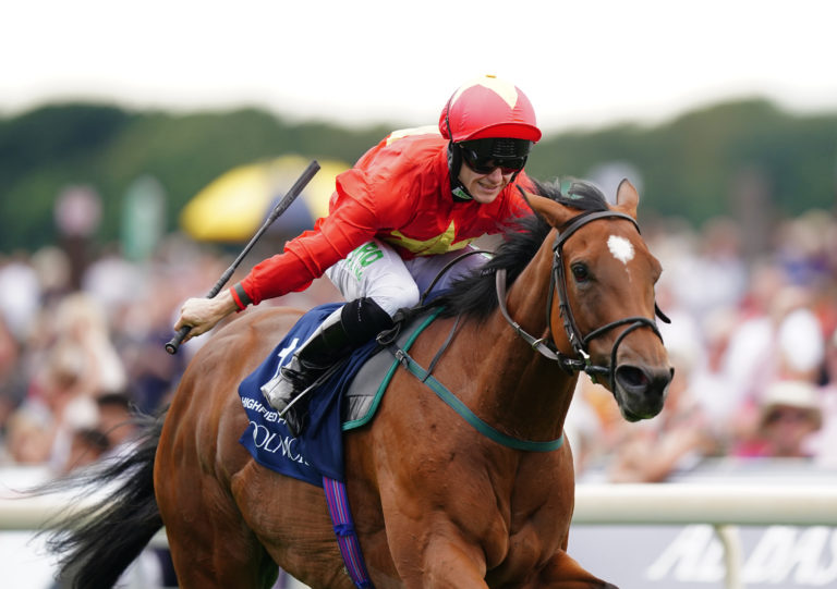 Highfield Princess winning last season's Nunthorpe at York