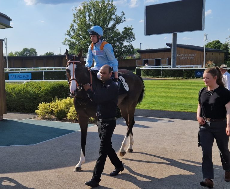 Sir Mark Prescott ended a long Newbury drought with Blindedbythelight