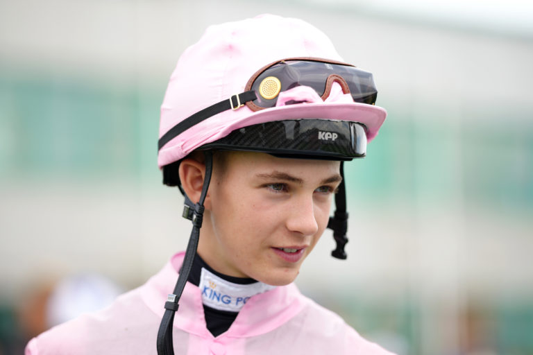 Harry Davies comes in for the ride on King's Lynn