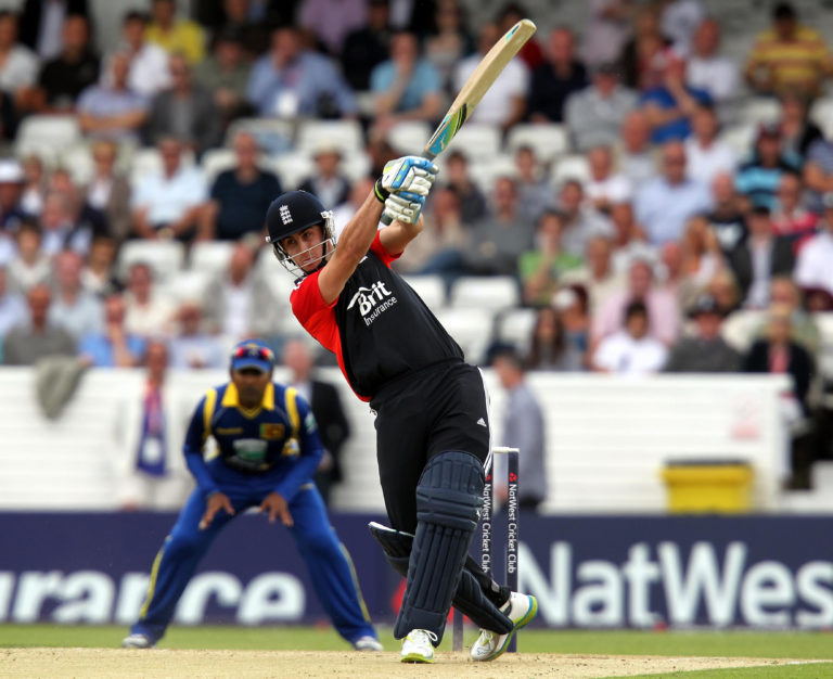 Craig Kieswetter batting for England during his international cricket career