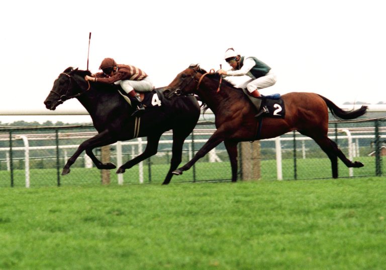 Markofdistinction and Frankie Dettori winning the Queen Elizabeth II Stakes at Ascot
