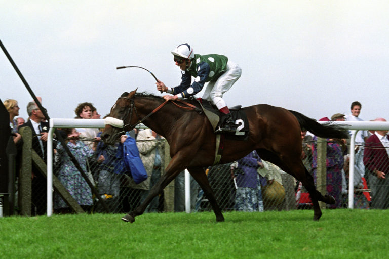 Drum Taps was Dettori's first Melbourne Cup ride in 1993