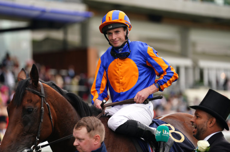 Paddington and Ryan Moore after winning at Royal Ascot