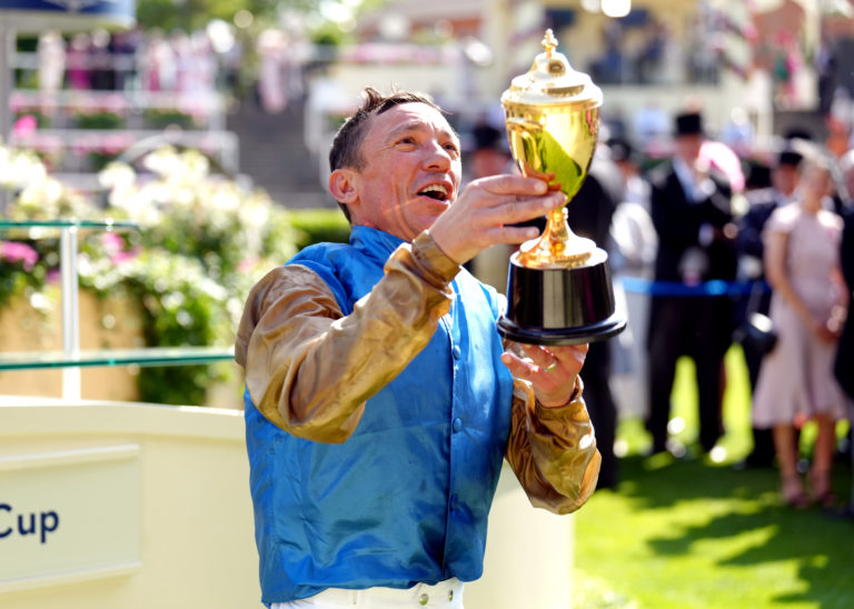 Dettori's Gold Cup success at Royal Ascot was one of four wins at the meeting