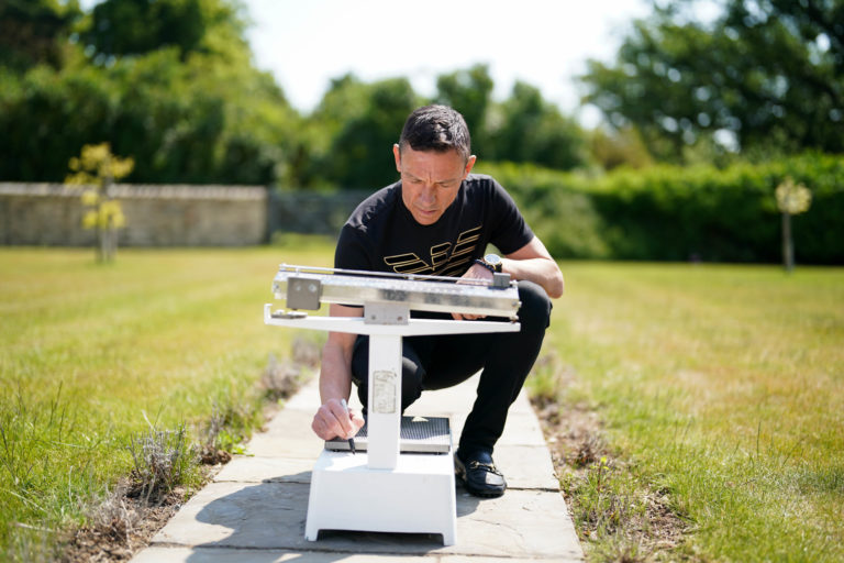 Weighing scales will also be in the auction