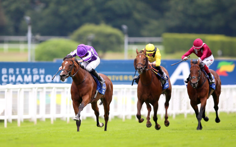 St Mark's Basilica beat Mishriff and Addeybb in the Eclipse