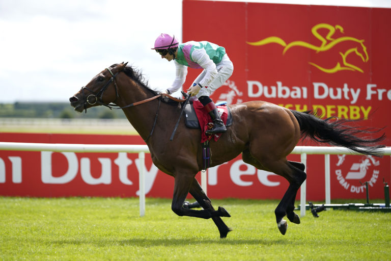 Westover enjoyed his finest hour so far in the Irish Derby