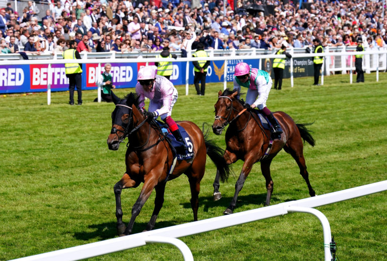 Emily Upjohn was brilliant in the Coronation Cup