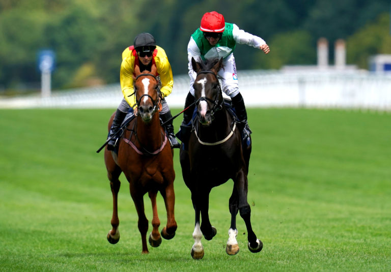 Pyledriver winning the King George VI And Queen Elizabeth Qipco Stakes in 2022
