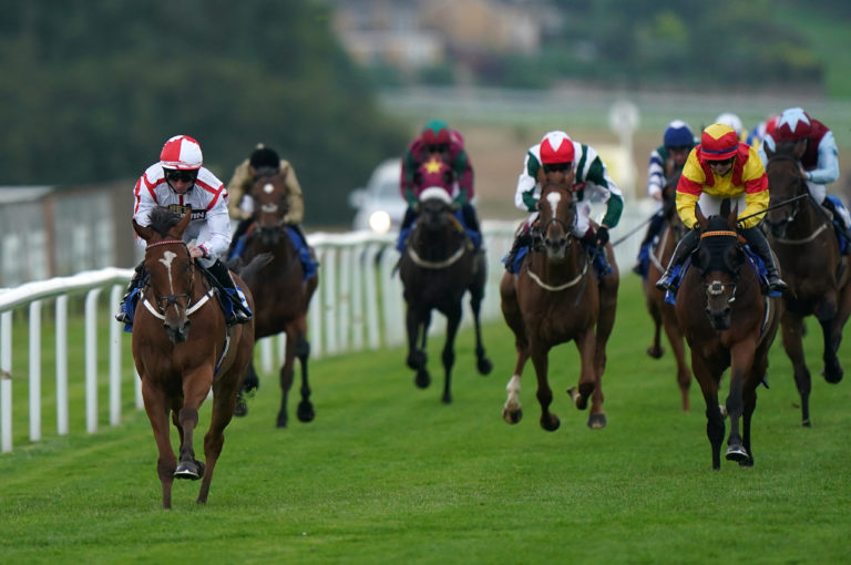 Mount Olympus ridden by Rossa Ryan wins the William Hill Extra Place Races Daily Handicap at Leicester