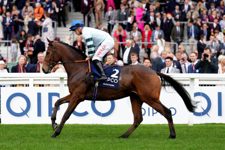 Quickthorn is on course for the Goodwood Cup