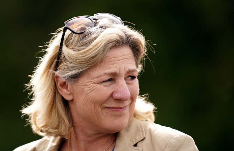 Trainer Eve Johnson Houghton is double-handed in the Super Sprint