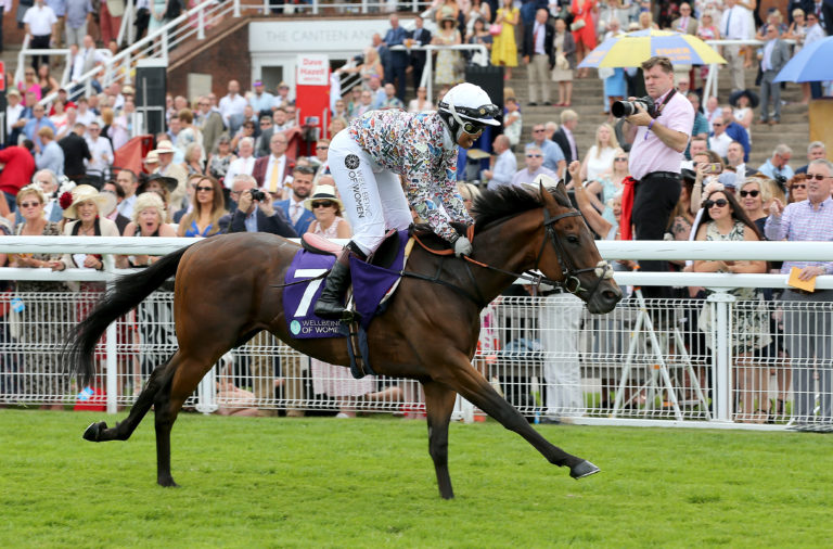 Khadijah Mellah winning the Magnolia Cup in 2019