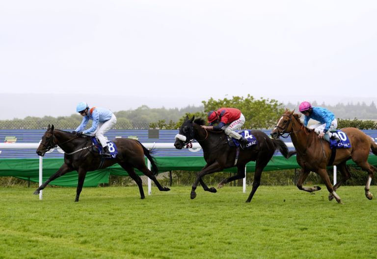 Monsieur Kodi was a comfortable winner of the Stewards' Cup consolation race at Goodwood