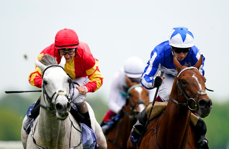 The Foxes (right) shone in the Dante Stakes