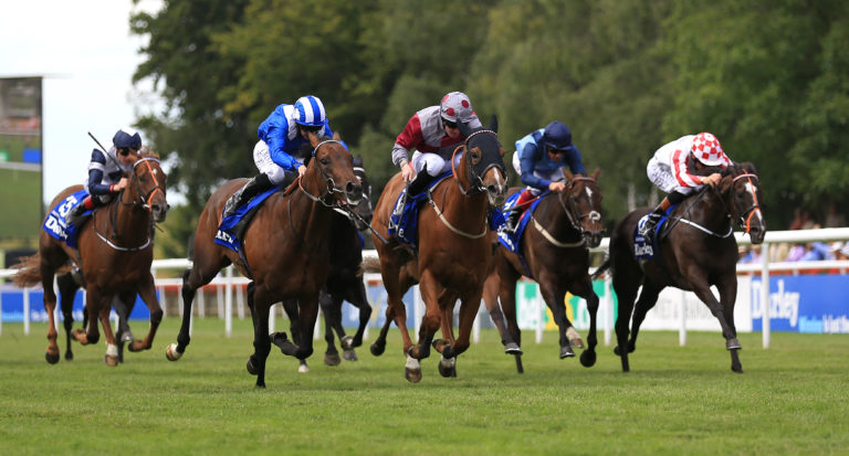 Muhaarar (second left) was a sprint force in 2015