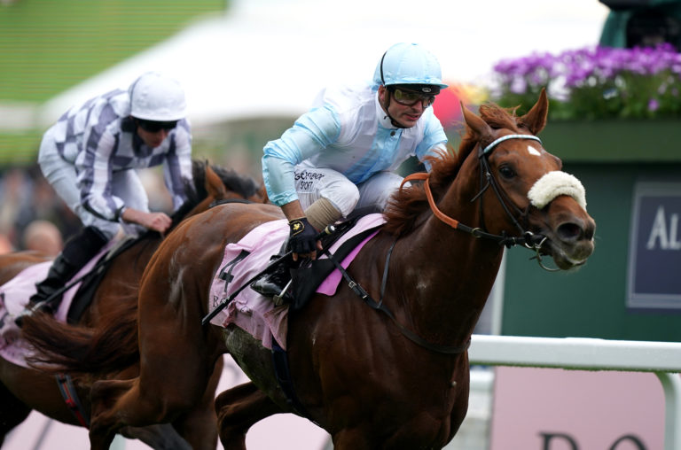 Giavellotto triumphing in the Yorkshire Cup
