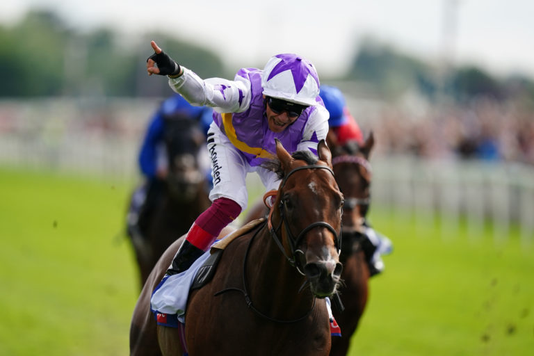 Kinross winning the Sky Bet City Of York Stakes