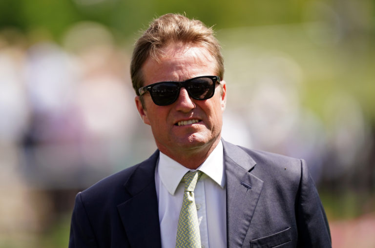 Trainer Ralph Beckett at Newmarket